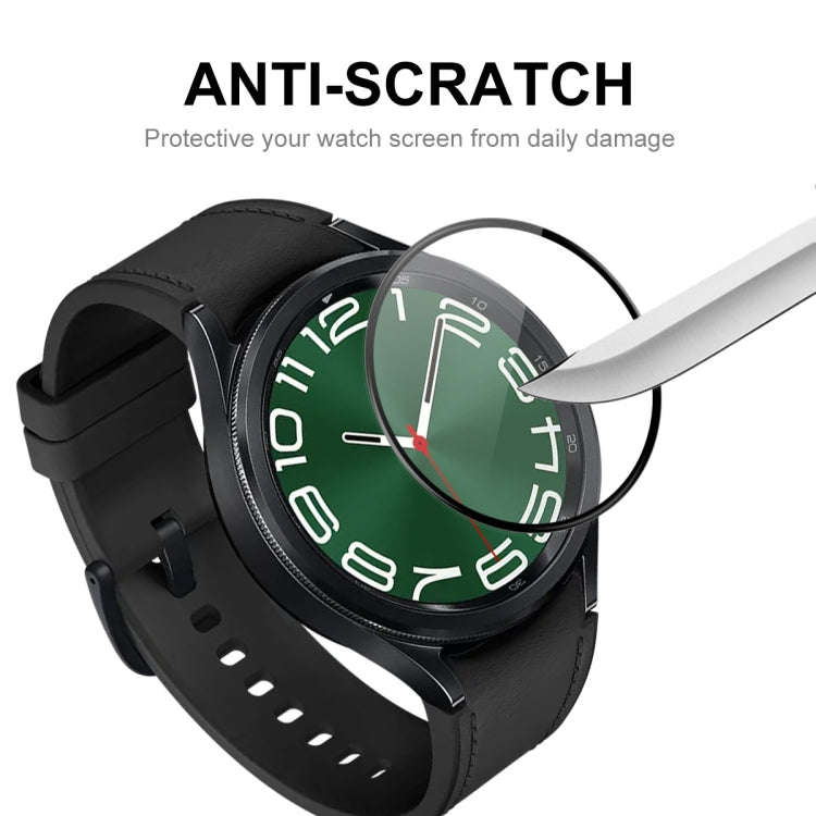 For Samsung Galaxy Watch6 Classic / Ultra 47mm 2pcs ENKAY 3D Full Coverage Soft PC Edge + PMMA HD...