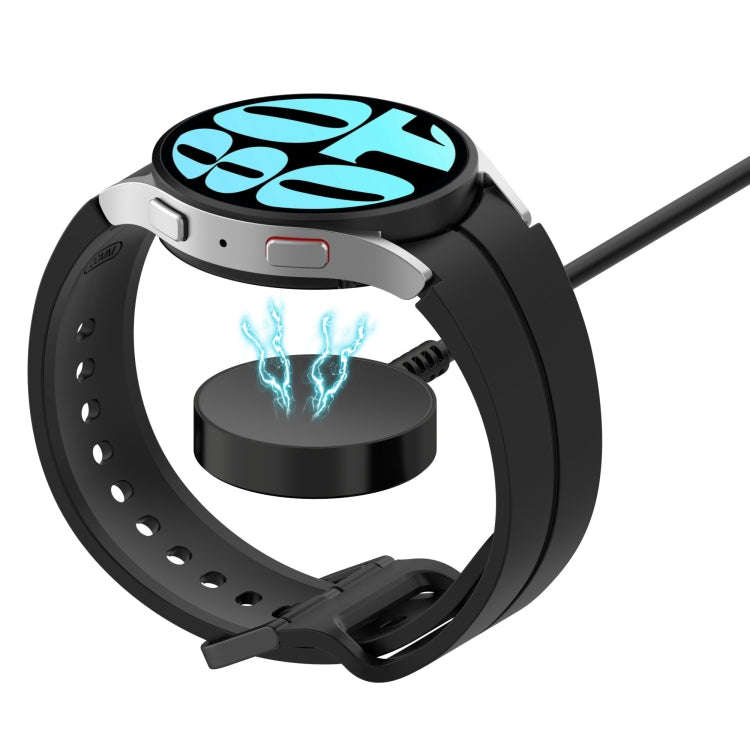 For Samsung Galaxy Watch Ultra 47mm USB-C / Type-C Interface Magnetic Watch Charger(Black)