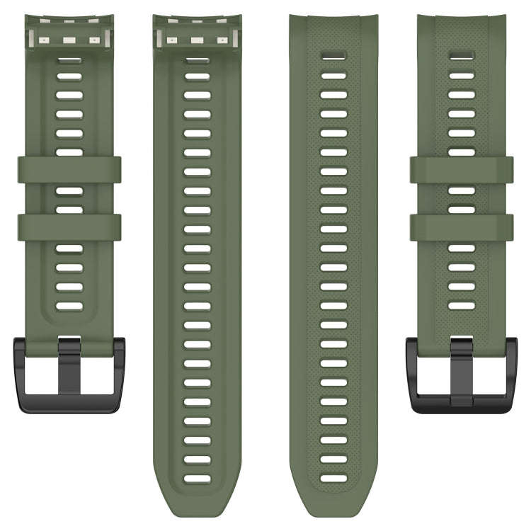 For Garmin Approach S70 42mm 20mm Sports Silicone Watch Band(Grey)