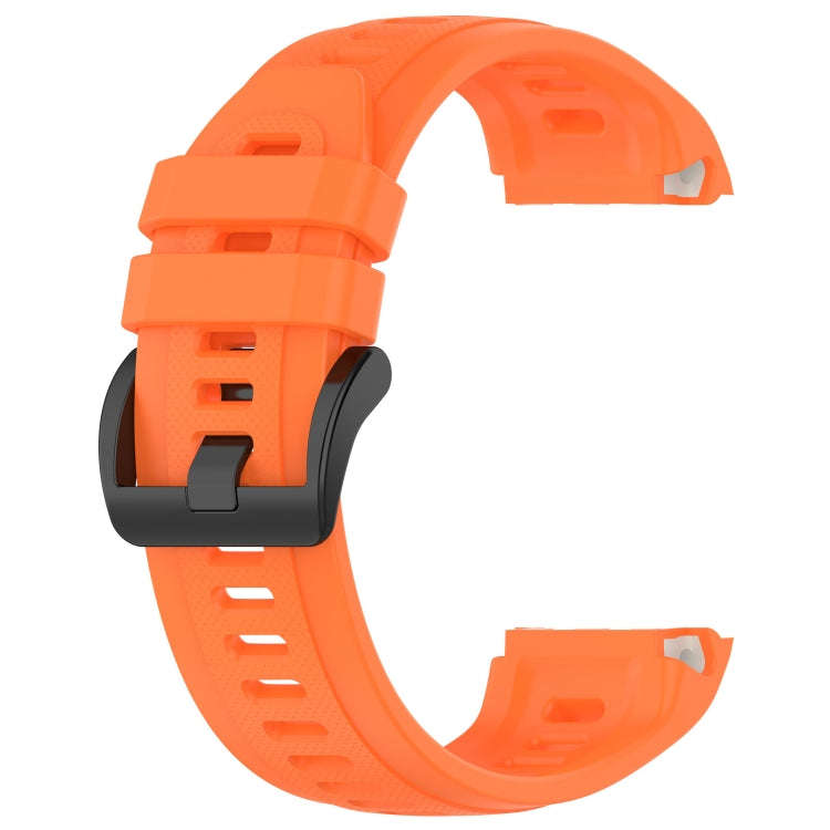 For Garmin Approach S70 47mm 22mm Sports Silicone Watch Band(Orange)