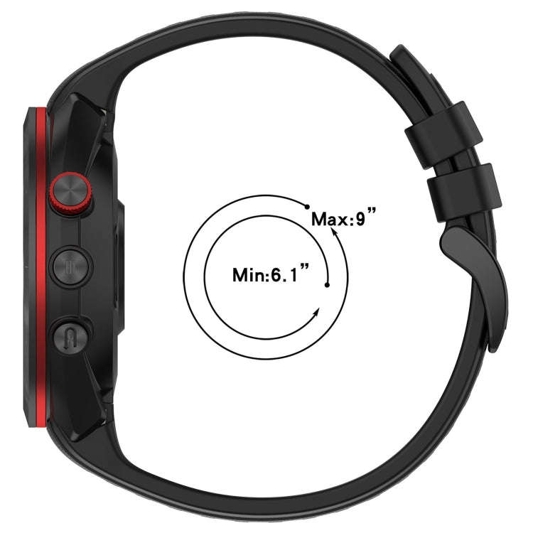 For Garmin Approach S70 47mm 22mm Sports Silicone Watch Band(Starlight)