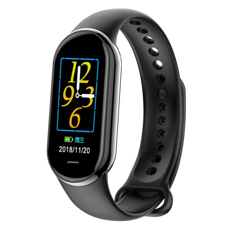 M8 1.14 inch IP68 Waterproof Color Screen Smart Watch,Support  Heart Rate / Blood Pressure / Bloo...