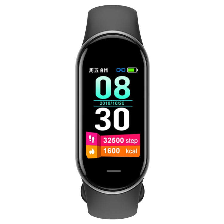 M8 1.14 inch IP68 Waterproof Color Screen Smart Watch,Support  Heart Rate / Blood Pressure / Bloo...