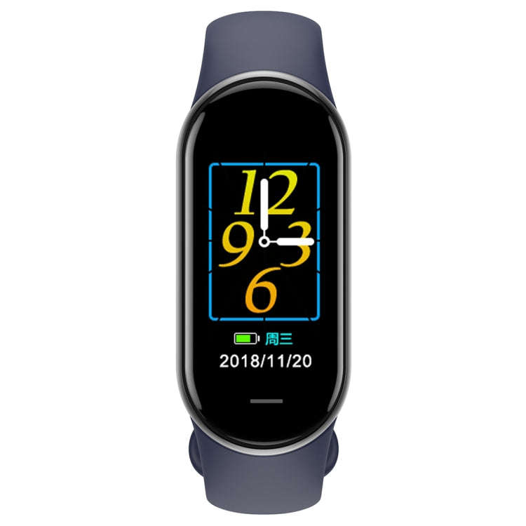M8 1.14 inch IP68 Waterproof Color Screen Smart Watch,Support  Heart Rate / Blood Pressure / Bloo...