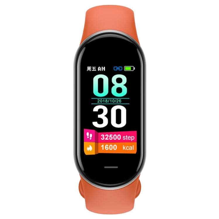 M8 1.14 inch IP68 Waterproof Color Screen Smart Watch,Support  Heart Rate / Blood Pressure / Bloo...