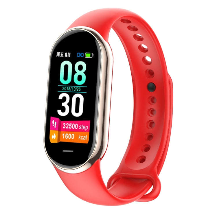 M8 1.14 inch IP68 Waterproof Color Screen Smart Watch,Support  Heart Rate / Blood Pressure / Bloo...