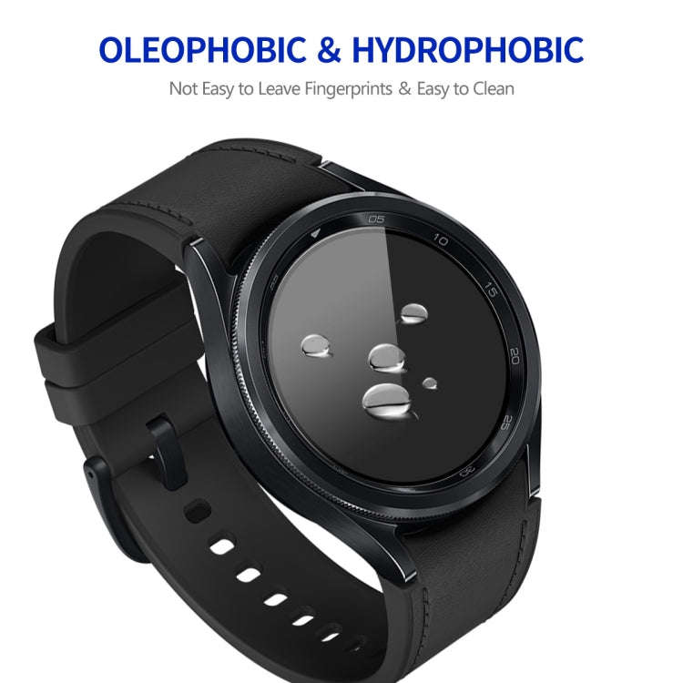 For Samsung Galaxy Watch6 Classic / Ultra 47mm 2pcs ENKAY Silk Print Full Glue Coverage High Alum...