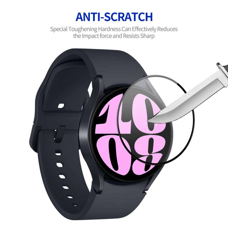 For Samsung Galaxy Watch6 / Watch7 40mm 2pcs ENKAY Silk Print Full Glue Coverage High Aluminum-si...