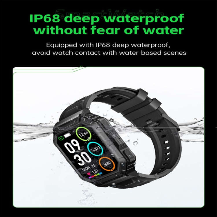 WS-5 1.86 inch Color Screen Smart Watch,Support Heart Rate / Blood Pressure / Blood Oxygen / Bloo...