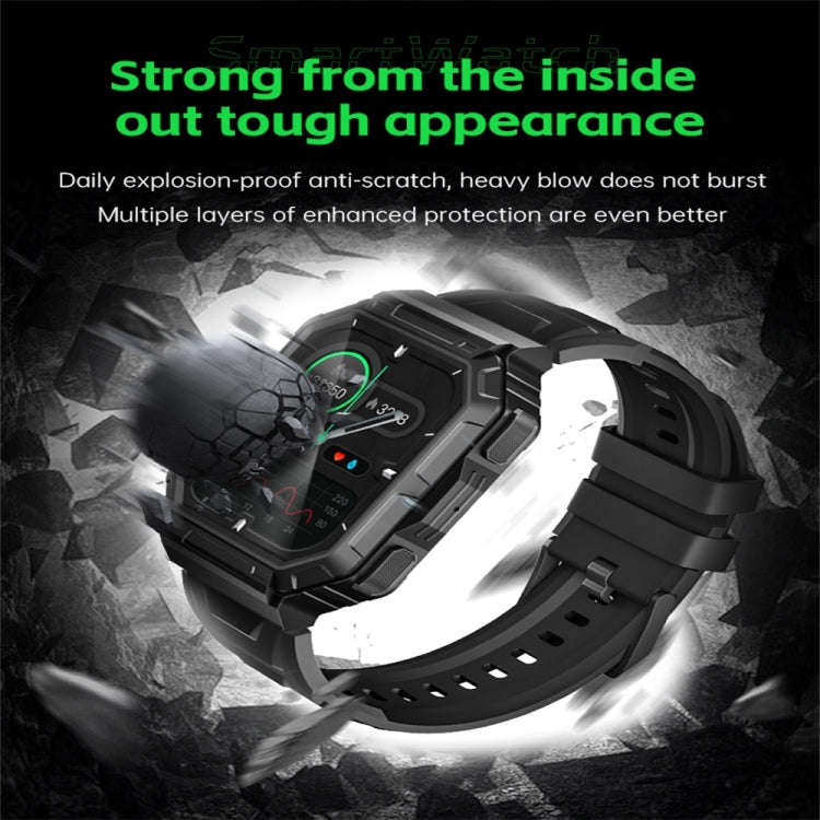 WS-5 1.86 inch Color Screen Smart Watch,Support Heart Rate / Blood Pressure / Blood Oxygen / Bloo...