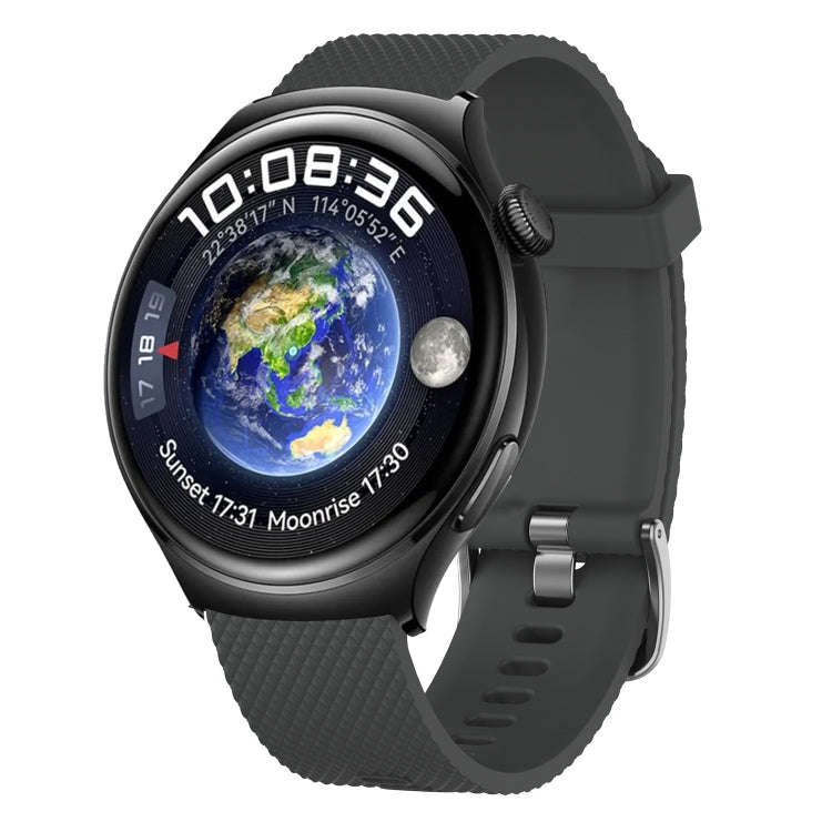 For Huawei Watch GT3 SE 22mm Diamond Textured Silicone Watch Band(Teal)
