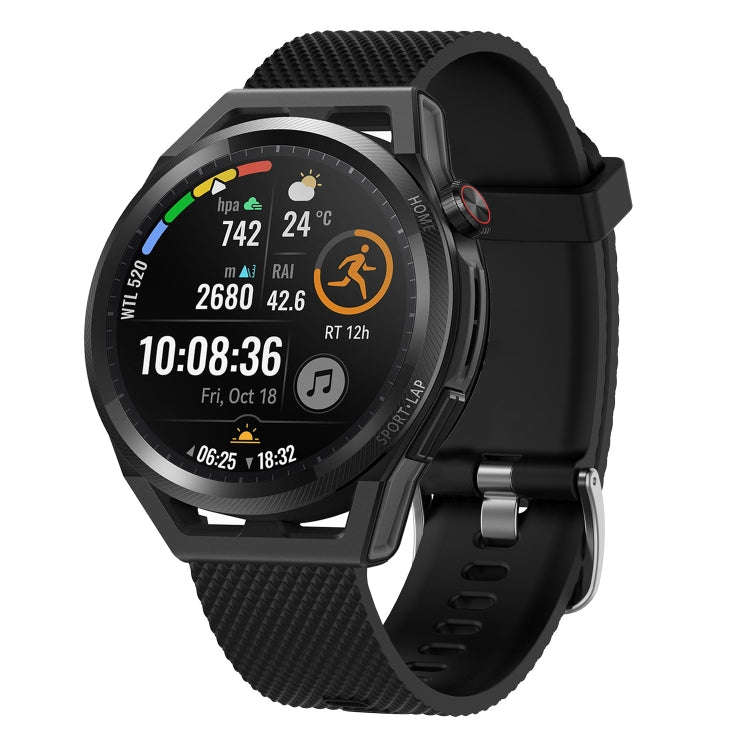 For Huawei Watch GT2 Pro 22mm Diamond Textured Silicone Watch Band(Red)