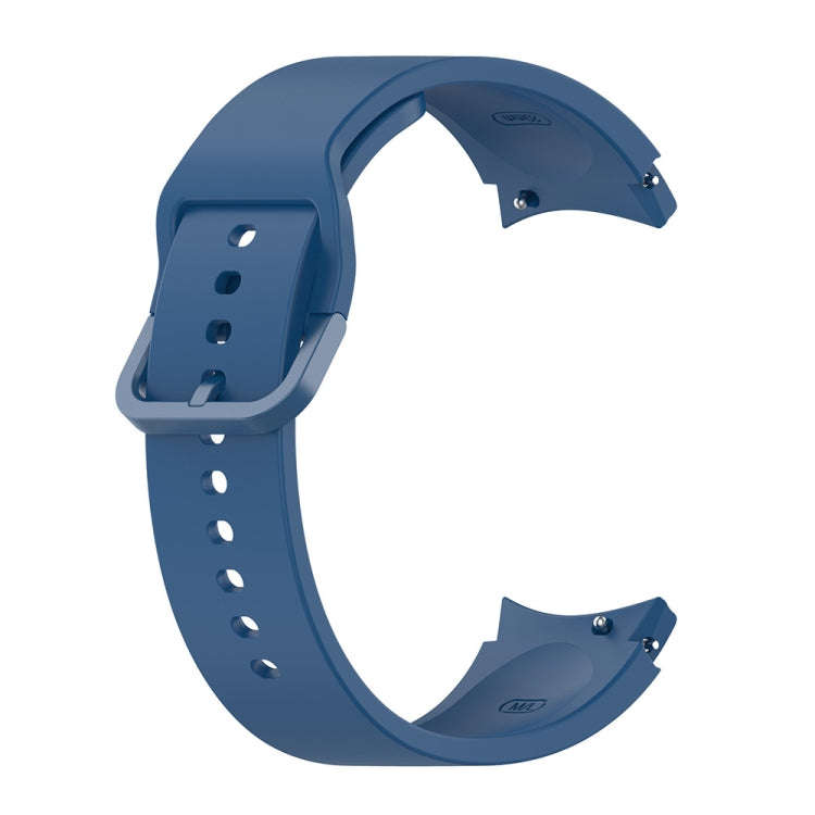 For Samsung Galaxy Watch6 / 6 Classic JUNSUNMAY Solid Color Silicone Adjustable Watch Band(White)