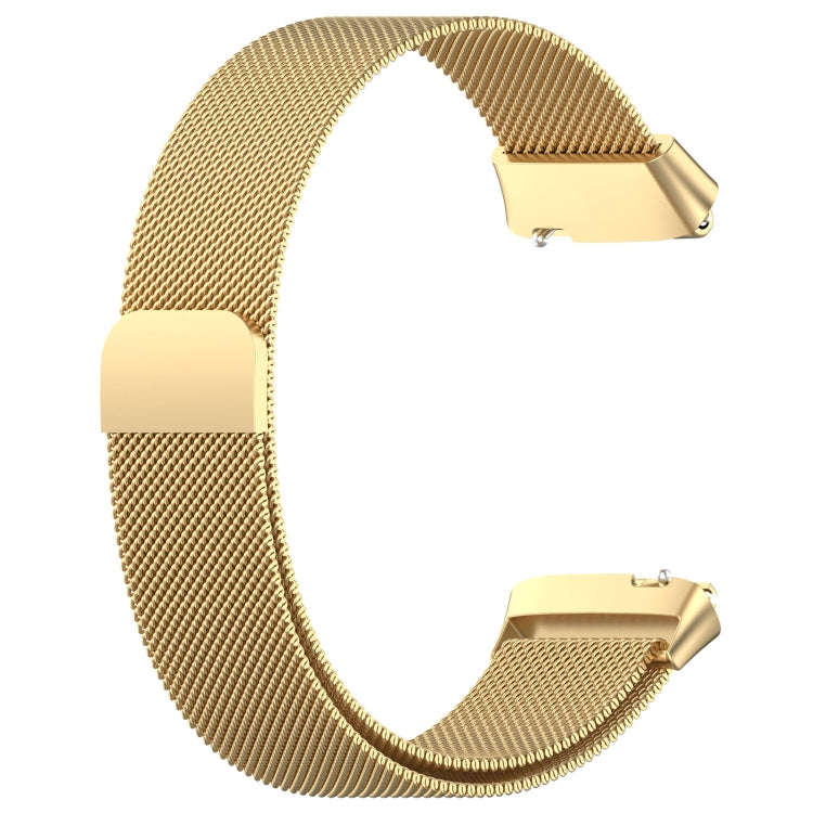 For Redmi Watch 3 Lite Milan Magnetic Steel Mesh Watch Band(Gold)
