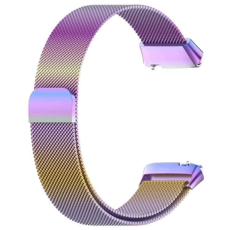 For Redmi Watch 3 Active Milan Magnetic Steel Mesh Watch Band(Colorful)