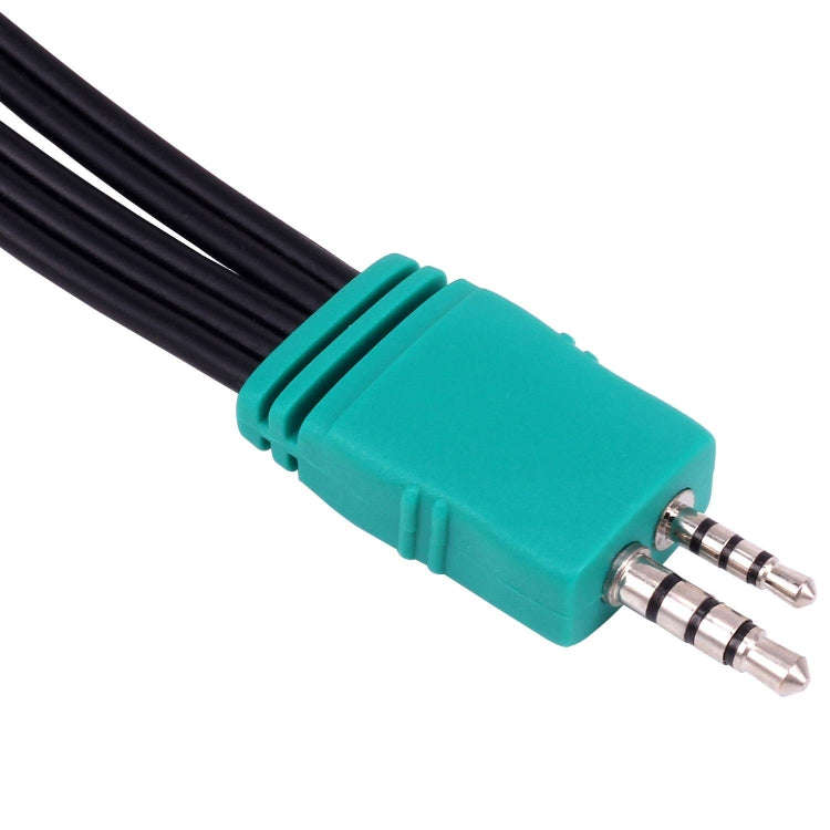 JUNSUNMAY 0.3m 3.5mm + 2.5mm Male to 5 x RCA Female AV Cable Cord for Samsung TV BN39-01154W