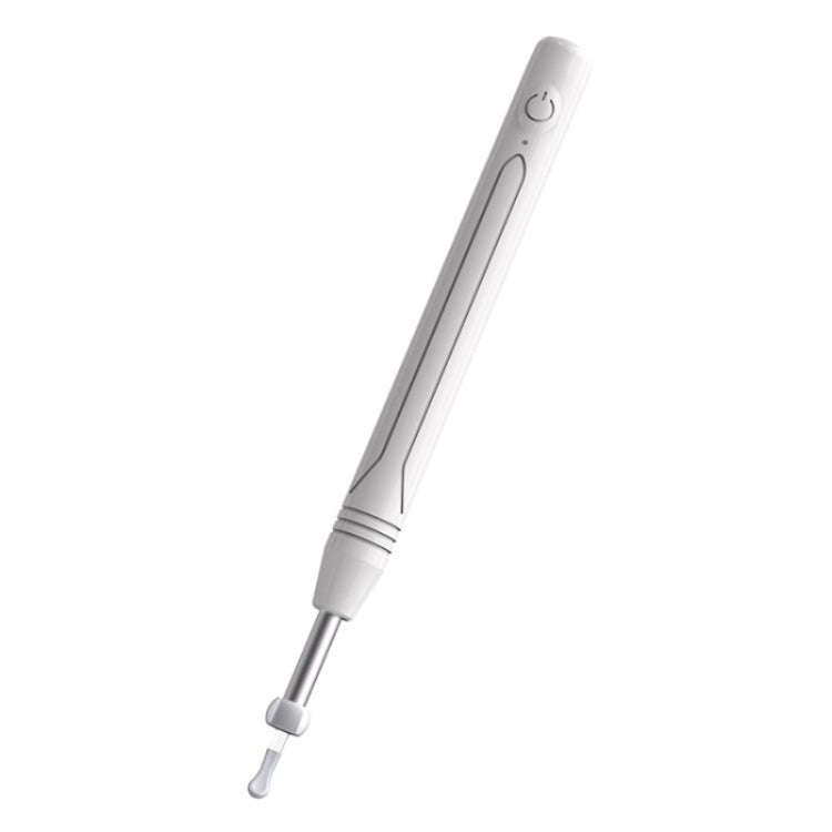 W1 Smart WiFi Ear Pick Cleaning Kit Ear Wax Removal Tool with LED Light(White)