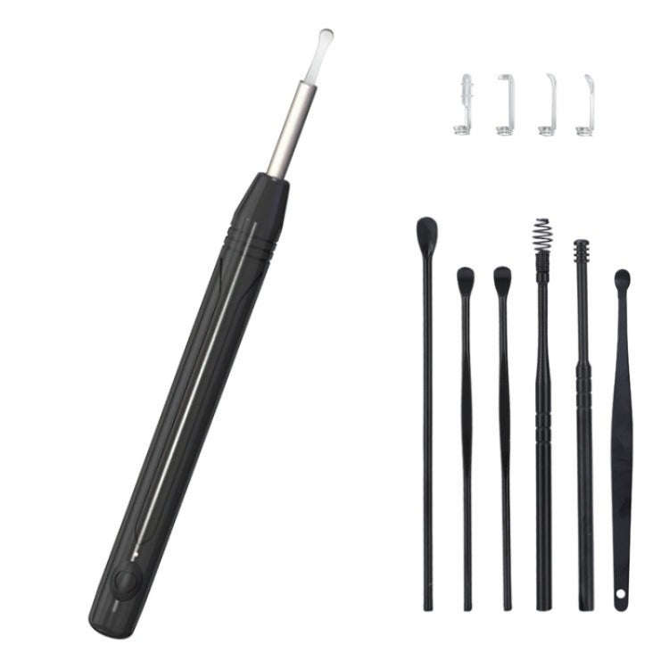 W1 Smart WiFi Ear Pick Cleaning Kit Ear Wax Removal Tool with LED Light(White)