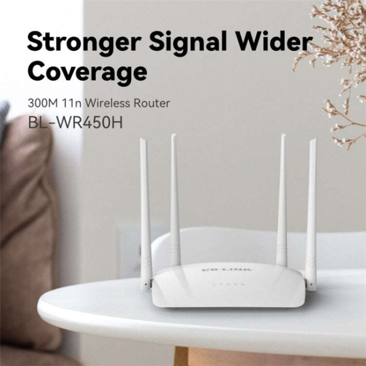 LB-LINK WR450H 4x5dBi High Gain Antennas WiFi Extender 300Mbps Wireless Router