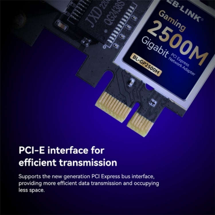 LB-LINK BL-GP2500M Single Port Desktop PC 2.5Gbps PCIE Gigabit 2500M Wired Network Card