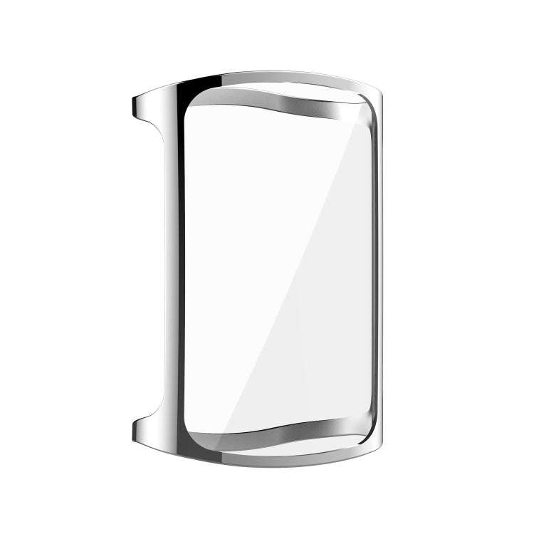 For Fitbit Charge 6 / 5 TPU Shell + Film Integrated Watch Protective Case(White)