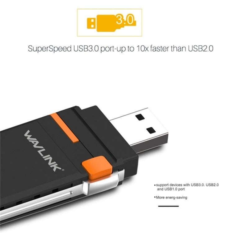 WAVLINK WN688A3D Dual Band Wireless Network Adapter AC1300 Portable USB 3.0 WiFi Dongle