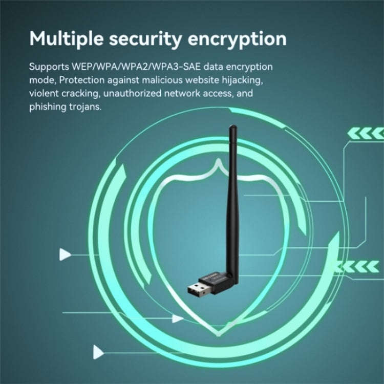 LB-LINK BL-WN300AX External High Gain Antenna WiFi 6 USB Wireless Network Adapter