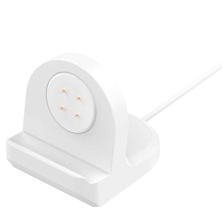 For Google Pixel Watch 2 Smart Watch Silicone Charging Bracket with Charger(White)