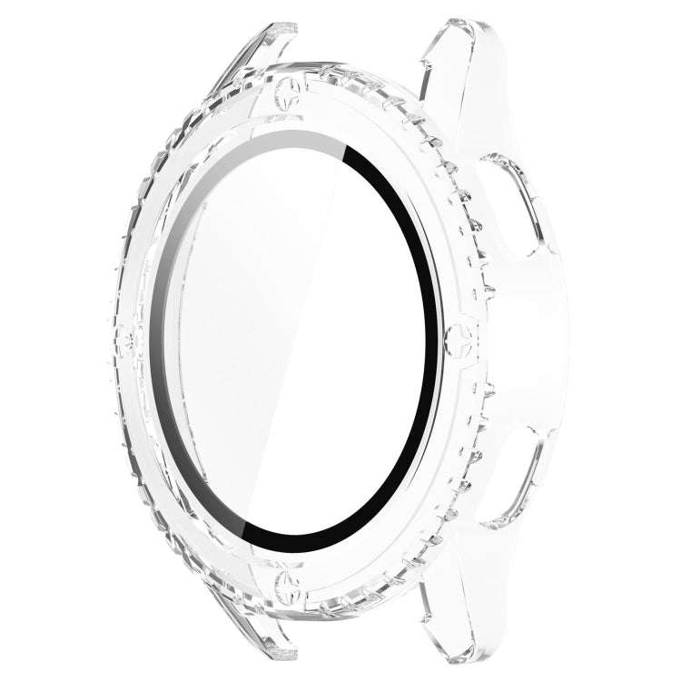 For Xiaomi Watch S3 PC + Tempered Film Integrated Watch Protective Case(Transparent)