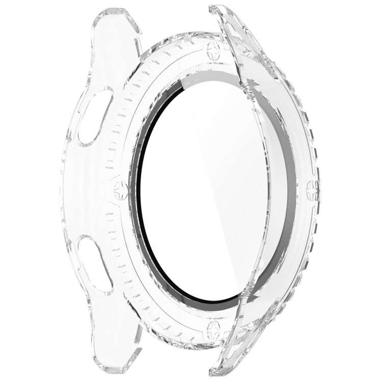 For Xiaomi Watch S3 PC + Tempered Film Integrated Watch Protective Case(Transparent)
