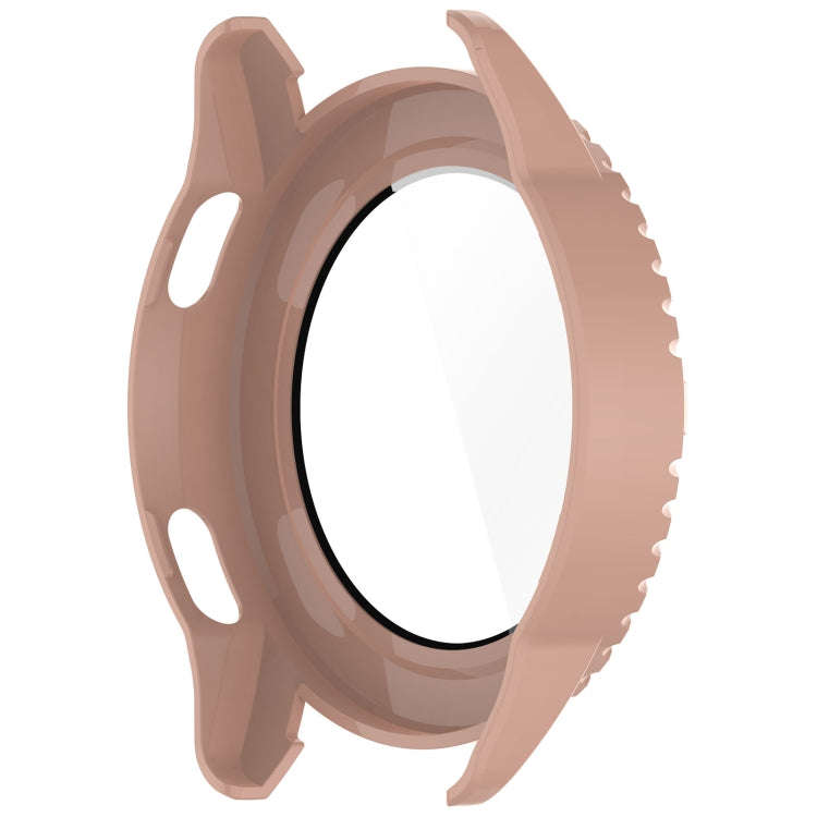 For Xiaomi Watch S3 PC + Tempered Film Integrated Watch Protective Case(Pink)