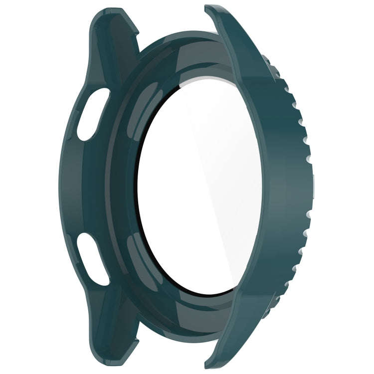 For Xiaomi Watch S3 PC + Tempered Film Integrated Watch Protective Case(Green)
