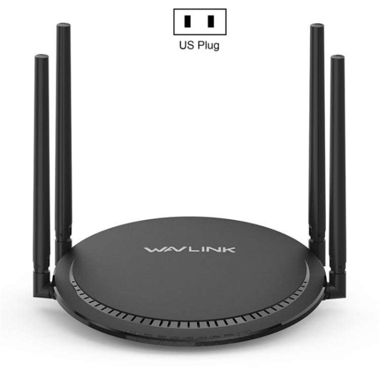 WAVLINK WN531AX2 AX1800 Dual Band Gigabit Wireless Internet Router WiFi 6 Repeater, Plug:US Plug