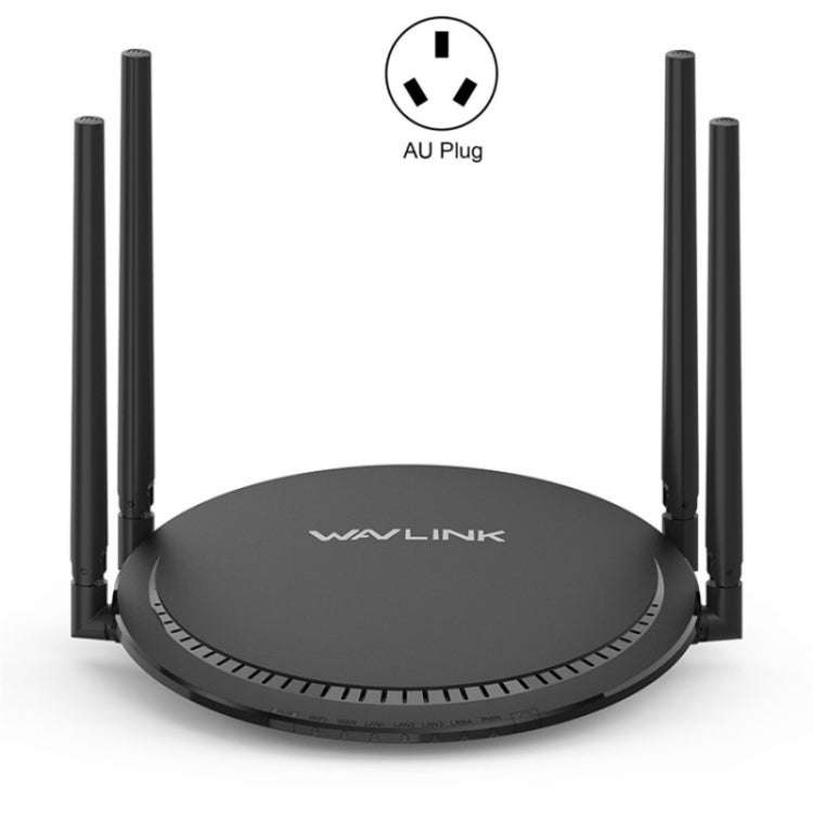 WAVLINK WN531AX2 AX1800 Dual Band Gigabit Wireless Internet Router WiFi 6 Repeater, Plug:AU Plug