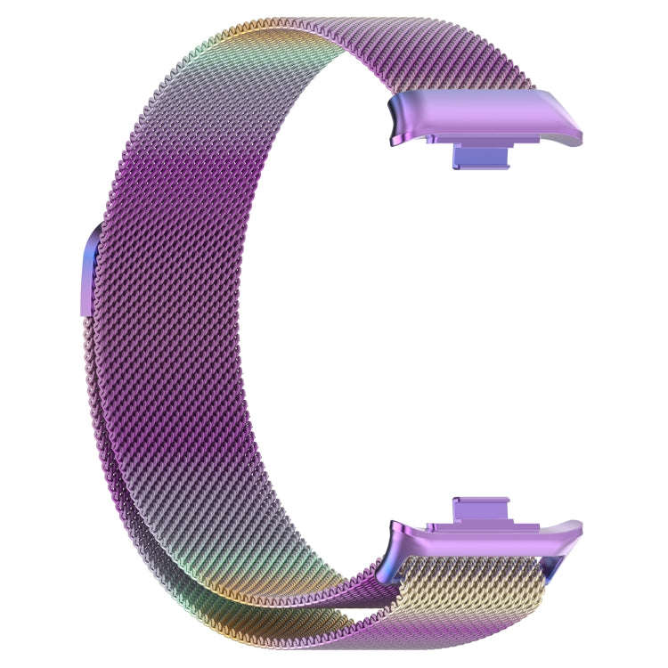 For Redmi Watch 4 Milan Magnetic Steel Mesh Watch Band(Colorful)