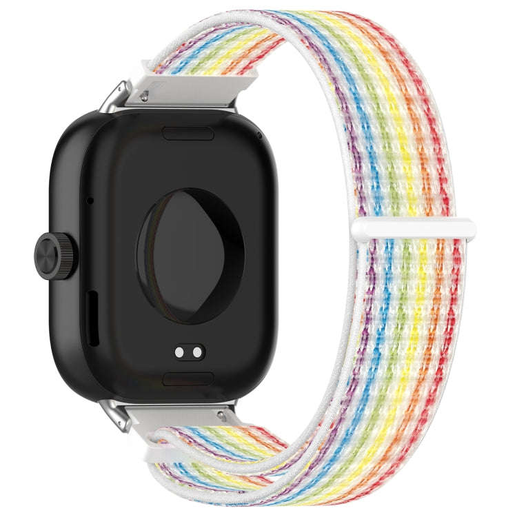 For Redmi Watch 4 / Watch 5 Nylon Loop Metal Connector Watch Band(Colorful)
