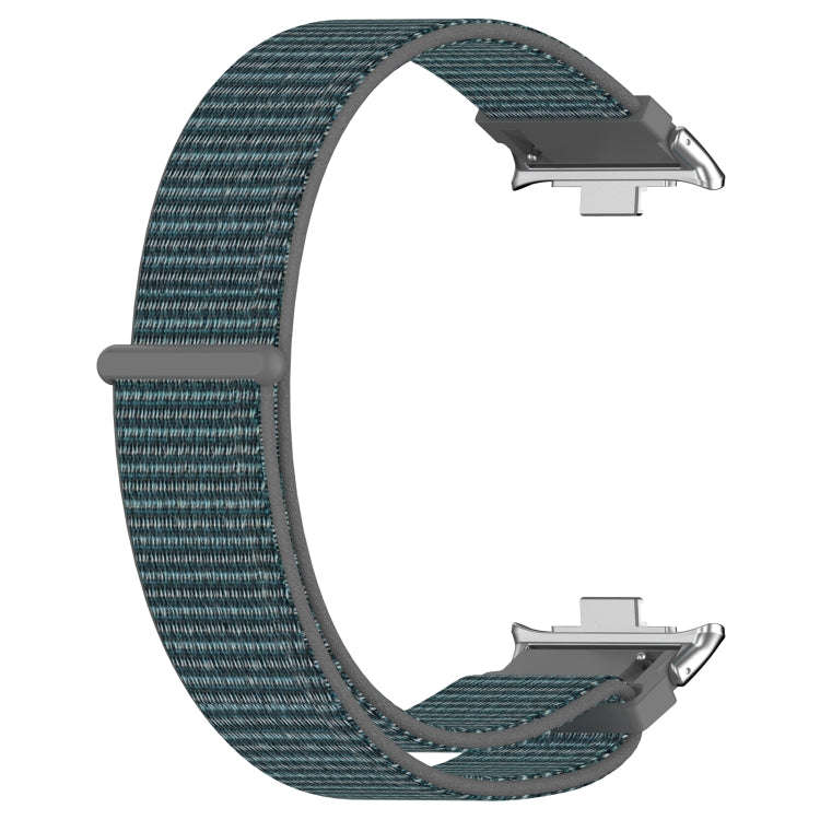 For Redmi Watch 4 / Watch 5 Nylon Loop Metal Connector Watch Band(Gray)