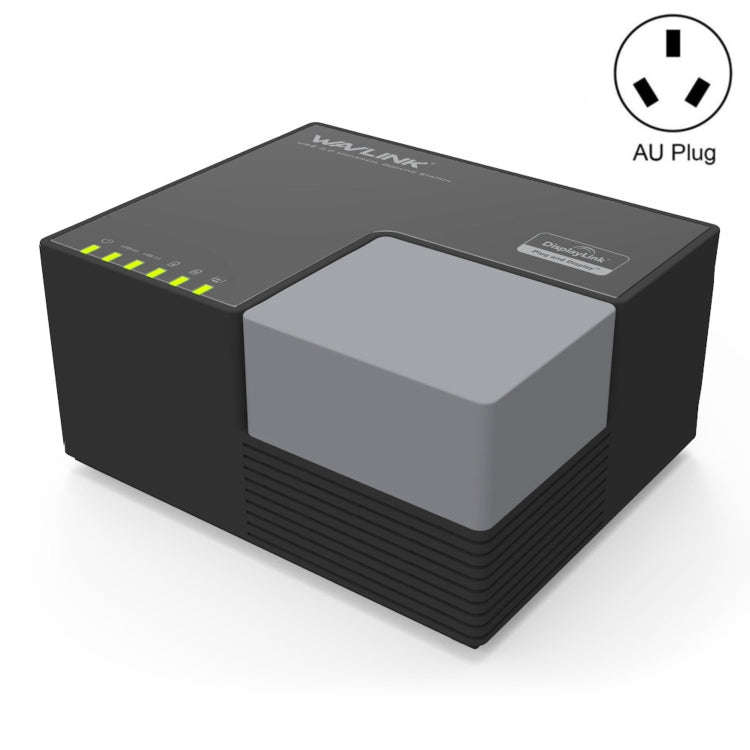 WAVLINK WL-UG39DK3 Fast Charging Gigabit Ethernet Dual Display Video Dock USB 3.0 Hub, Plug:AU Plug