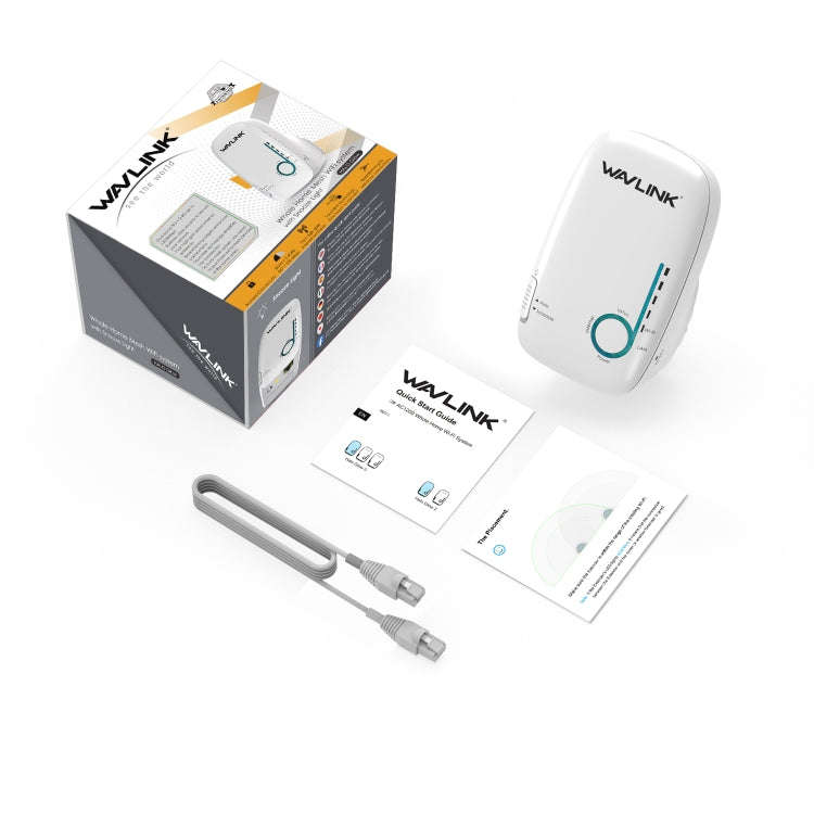 WAVLINK WN576K1 AC1200 Household WiFi Router Network Extender Dual Band Wireless Repeater, Plug:U...