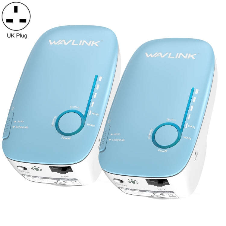 WAVLINK WN576K2 AC1200 Household WiFi Router Network Extender Dual Band Wireless Repeater, Plug:U...