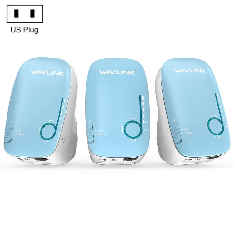 WAVLINK WN576K3 AC1200 Household WiFi Router Network Extender Dual Band Wireless Repeater, Plug:U...