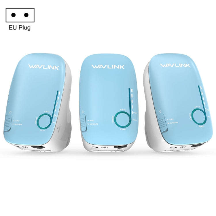 WAVLINK WN576K3 AC1200 Household WiFi Router Network Extender Dual Band Wireless Repeater, Plug:E...