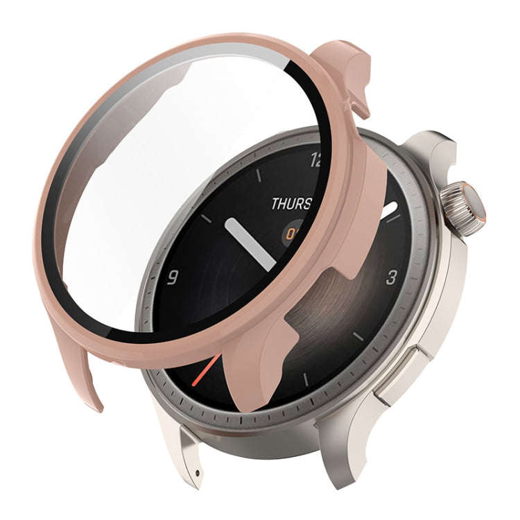 For Amazfit Balance A2286 ENKAY Hat-Prince Full Coverage Tempered Glass Film Integrated PC Watch ...