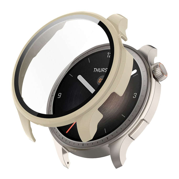 For Amazfit Balance A2286 ENKAY Hat-Prince Full Coverage Tempered Glass Film Integrated PC Watch ...