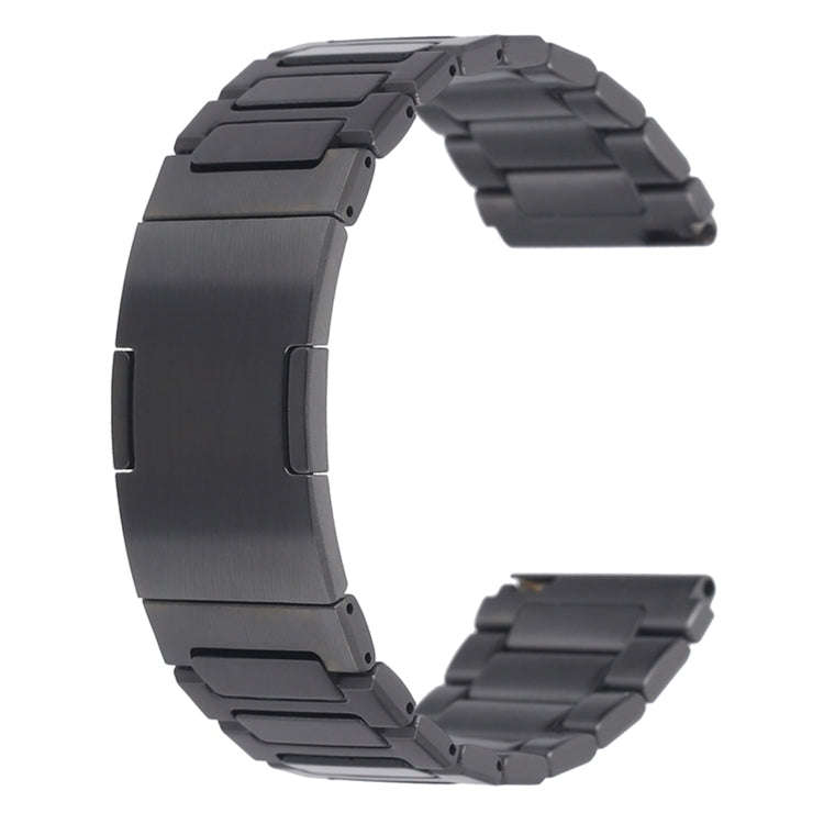 For Huawei Watch GT3 Pro 46mm / Watch GT3 46mm H-Shaped Folding Buckle Stainless Steel Metal Watc...