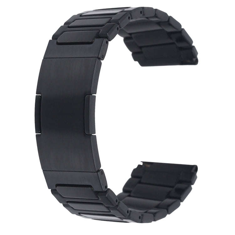 For Huawei Watch GT2 Pro / GT 2e H-Shaped Folding Buckle Stainless Steel Metal Watch Band(Gray)