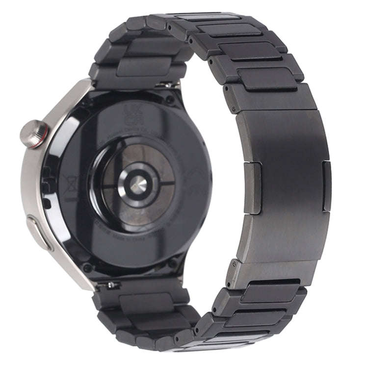 For Huawei Watch GT2 Pro / GT 2e H-Shaped Folding Buckle Stainless Steel Metal Watch Band(Gray)