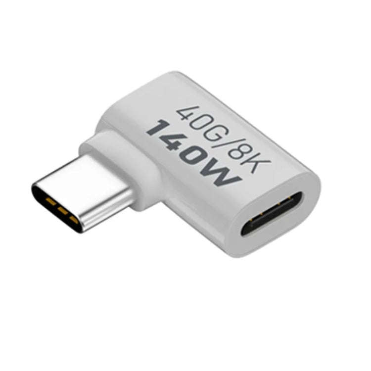 USB 3.1 Type-C to Type-C 40Gbps 8K Transmission Adapter 140W 5A Charge, Specification:Type-C Male...