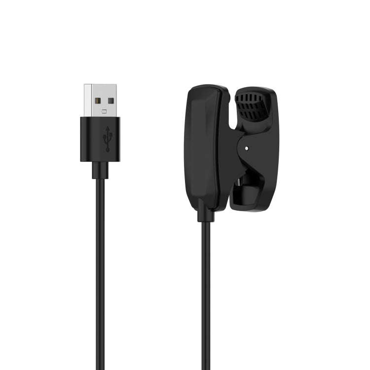 For Garmin Descent G1 Solar letel Watch Charging Charger Charging Clip With Data Function(Black)