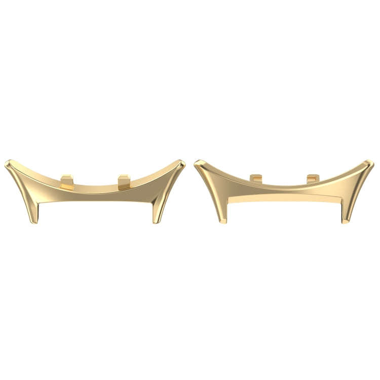 For vivo Watch 3 1 Pair Metal Watch Band Connector(Gold)